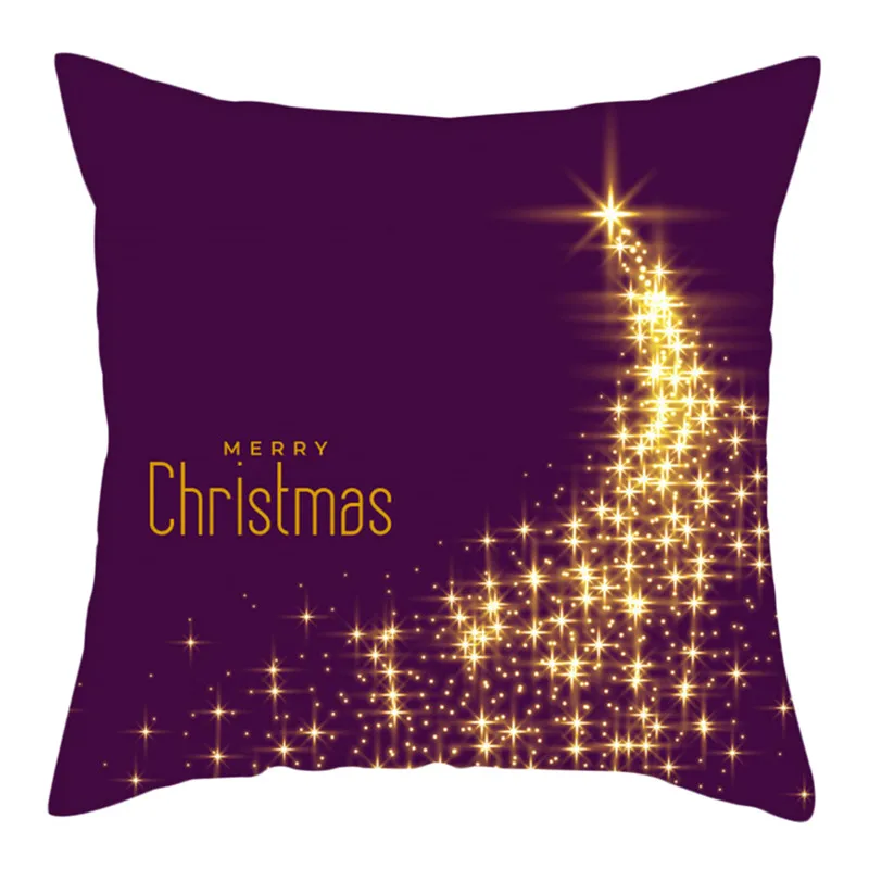 PC13231 Fuwatacchi Merry Christmas Gift Cushion Cover Xmas Tree Socks Decorative Pillow Cover for Home Sofa Decor Pillowcase 45*45cm New - Цвет: PC13231