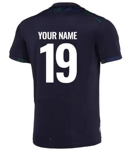 Print name number Шотландская Италия Тонга США Джорджия Самоа регби Домашняя Джерси - Цвет: Print name number