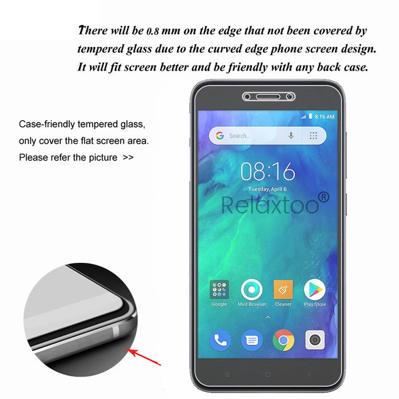2 шт защитное стекло на redmi go закаленное стекло для Xiaomi xaomi xiomi redmi go Защитная пленка для экрана