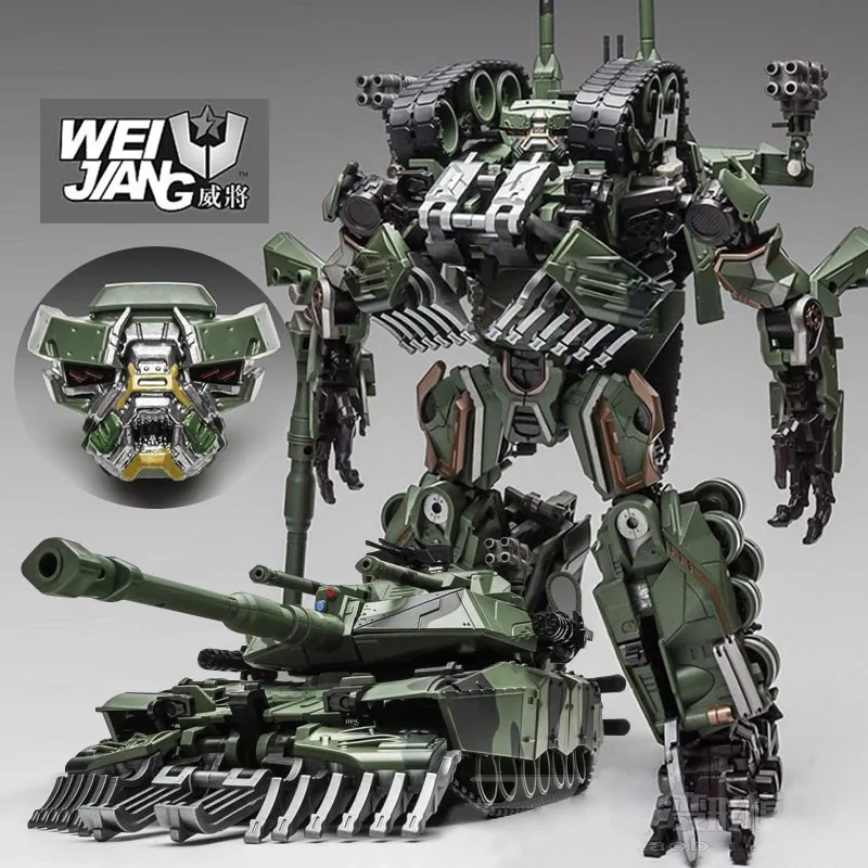 Игрушки трансформеры WEI JIANG 30 см Аниме Робот автомобиль экшн фигурка модель танка