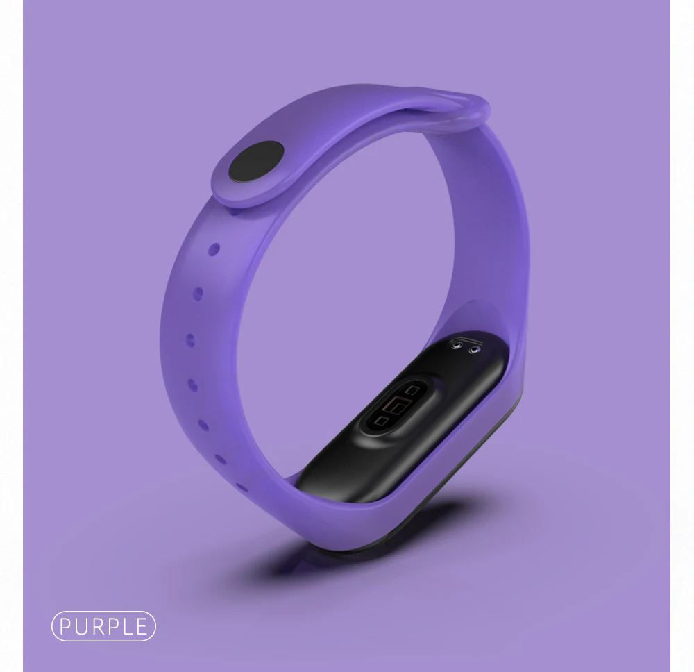 Mi jobs mi Band 4 наручный ремешок Цветной силиконовый ремешок для Xiaomi mi Band 4 3 браслет miband 3 Смарт-часы аксессуары