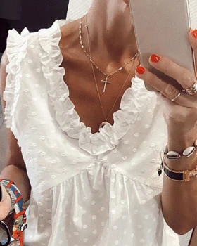 

2020 Women's T Shirt Women Short Sleeved Slim Solid Color Womens Simple Tee T-Shirt For Female V-Neck Tshirt