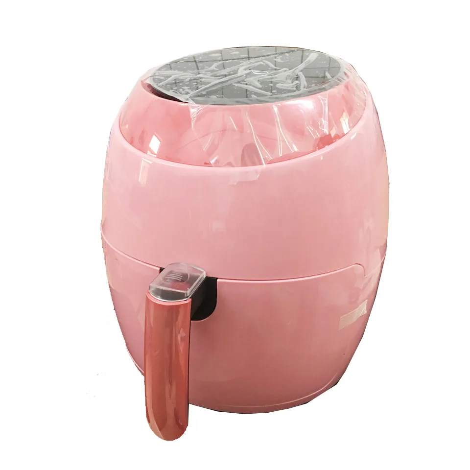 Pink 110v 7L большой емкости аэрофритюрница для приготовления блюд без интеллигентая(ый) автоматический Электрический измельчитель картофеля Бытовая многофункциональная духовка без дымообразующее масло - Color: Pink