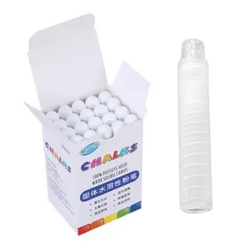 

20Pcs Dustless White Drawing Chalk For School Education Chalks Stationary Office 090F