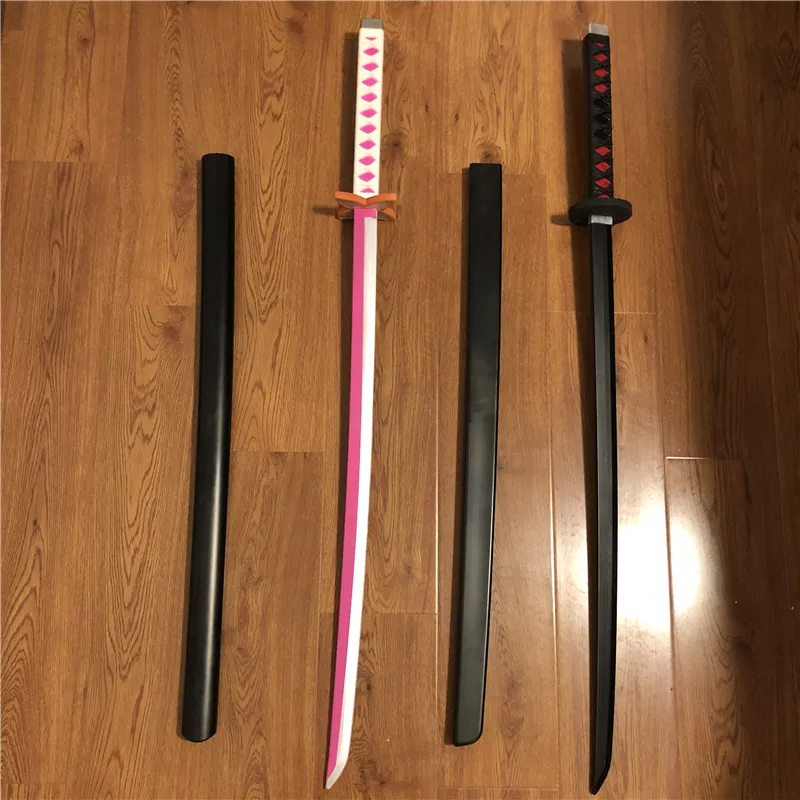 Kimetsu no yaiba косплей меч реквизит Tanjirou Kamado из ПУ оружие для комиксов вечерние
