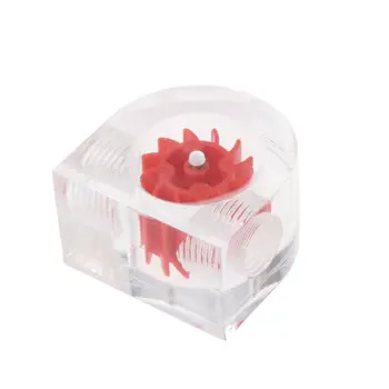 

Acrylic Flow Meter G1/4 Thread Water Cooling System Coolant Filter Indicat Computer Cooler Fittings 2-Way Holes