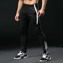 New Men Football Training pant Sports jogging Running Pants zipper Pockets Soccer sport Pants Tracksuit jogging Gym Trouser
