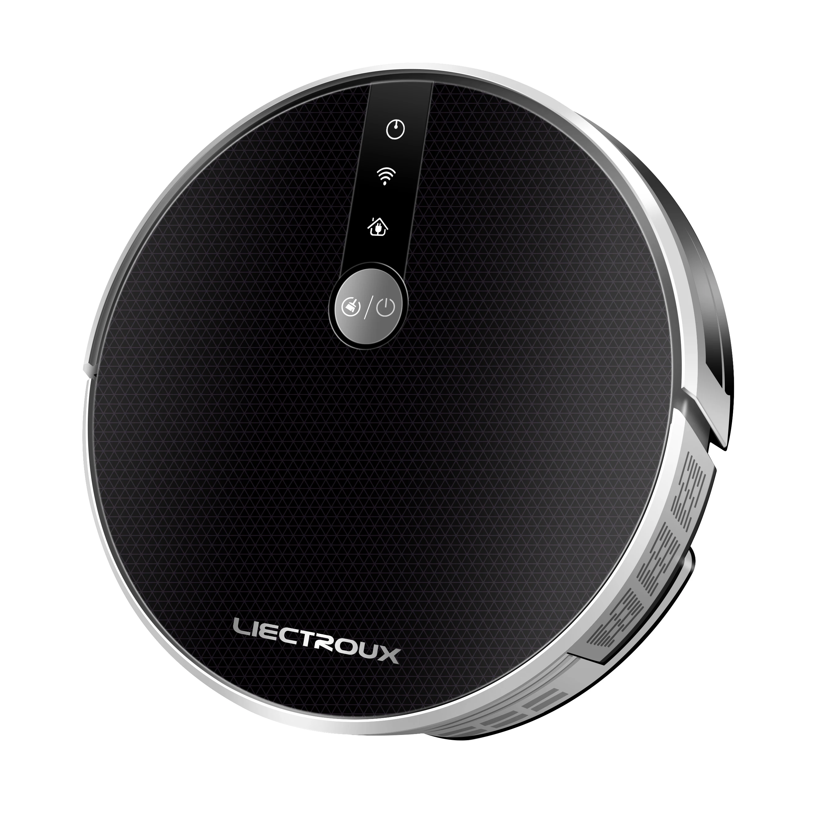 LIECTROUX C30B Robot Vacuum Cleaner AI Map Route,Memory,Super Smart Partition,WiFi App,6000Pa Suction,Electric WaterTank,Wet Mop
