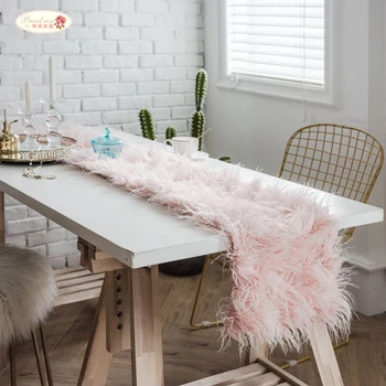 

Proud Rose European Table Runner Wool Table Towel Table Decoration Table Flag Pure Color Tablecloth Free Shipping