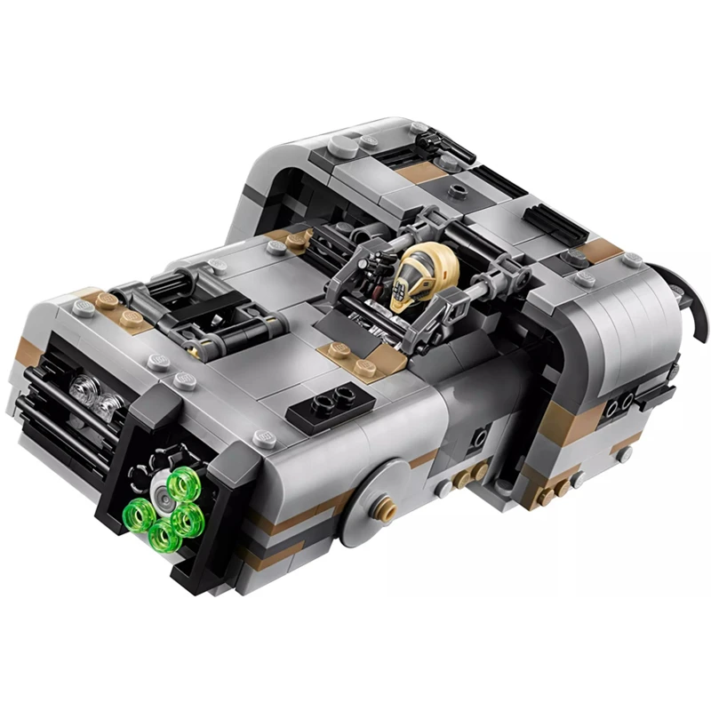 Горячие Звездные войны Solo Moloch's Landspeeder fighter строительные блоки StarWars наборы кирпичи классическая модель детские игрушки совместимы