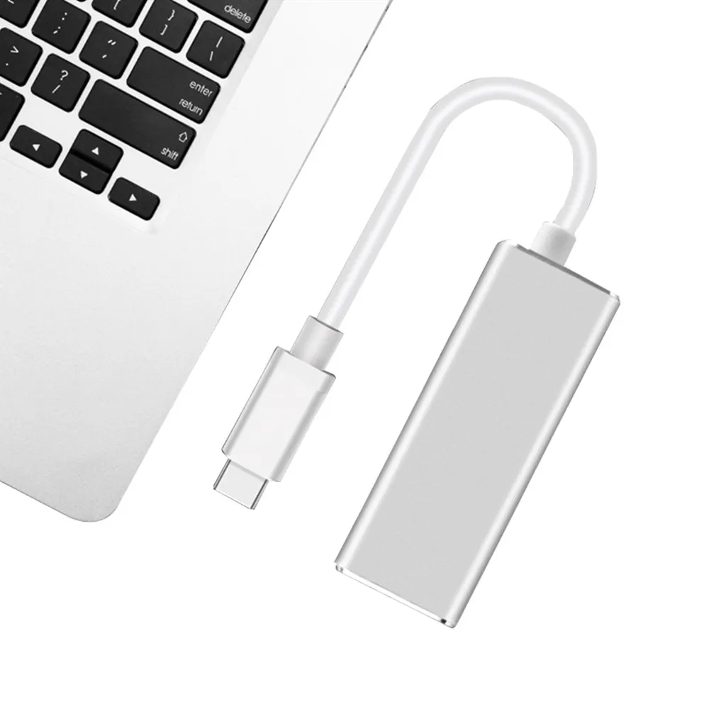 Адаптер USB C RJ45 для сетевого разъема 3 0 MacBook Samsung ноутбука Huawei P20 Pro адаптер