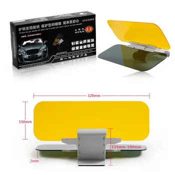 

Car Sun Visor Extender Anti Glare Glare Sun Shield Tinted Lens Blocker Visors For Day Night Driving Eye Protection