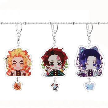 

Hot Japanese Anime Peripheral Products Kimetsu No Yaiba Demon Slayer Kamado Tanjirou Rengoku Kyoujurou Decor Pendant