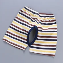 Летние тонкие детские шорты для маленьких мальчиков и девочек, однотонные дышащие хлопковые мягкие шорты с милым принтом на весну