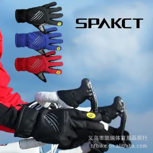 Гром spakct Spakct полный палец Открытый езда анти-скольжение амортизация для велосипедов полный палец перчатки 209