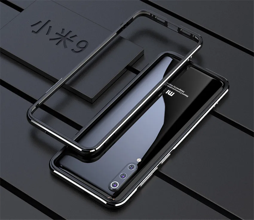 Ультра тонкая металлическая рамка для Xiaomi mi 9 чехол жесткий алюминиевый чехол бампер для Xiaomi mi 9 mi 9 Lite