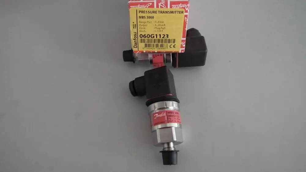 Danfoss Danfoss MBS3000 0-4bar Pressure Transmitter Sensor Danfoss 060G1123