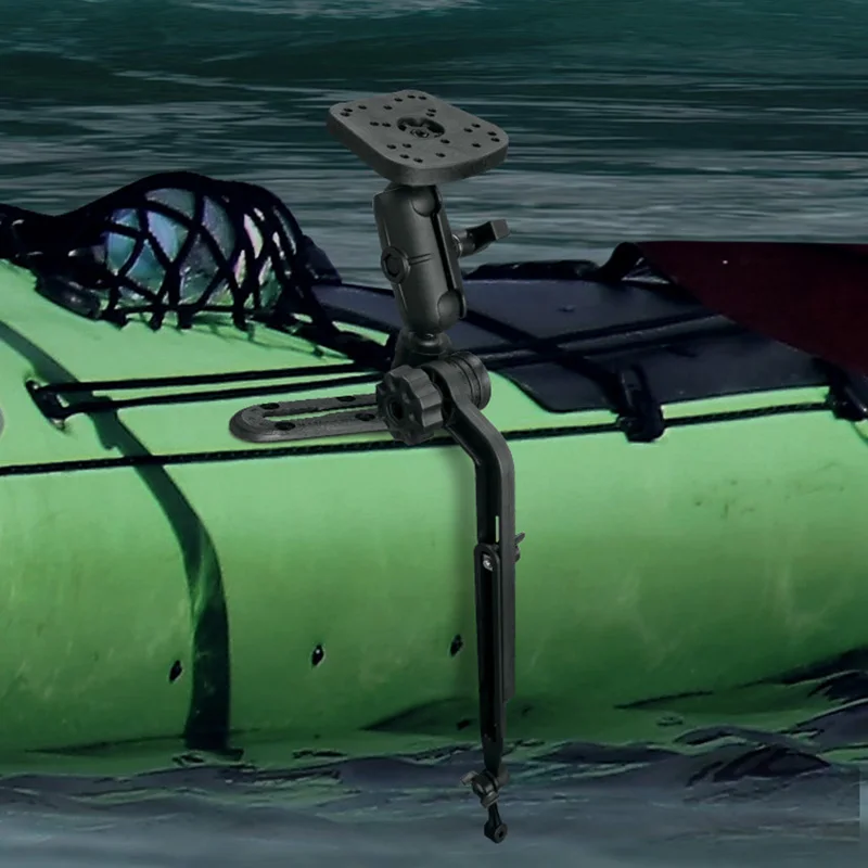 Fishfinder Mount- Kayak/SUP Transducer Mounting Arm with Scotty Post Mounts -
