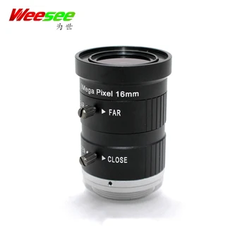 

WS 8.0Megapixels 4K 8MP 16mm F1.4 C Mount Professional 1" CCTV Lens Industrial Machine Vision Lens for C Mount UHD Camera