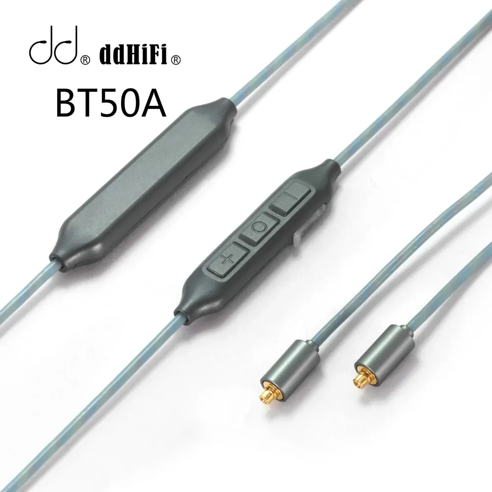 

DD ddHiFi BT50A Bluetooth Earphone Cable High Purity OCC Cable & MMCX Connector Qualcomm QCC3034 Supports SBC/AAC/aptX/aptX HD