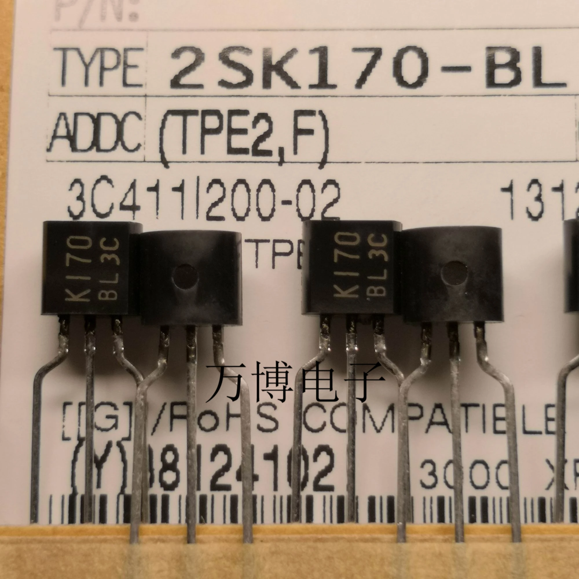 2 шт. TOSHIBA 2SK170-BL TO-92 транзистор 2SK170 BL аудио усилитель мощности K170-BL K170 | Лампы и