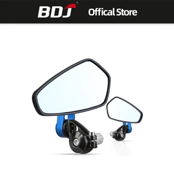 

BDJ Motorcycle Aluminum Rear View Handle Bar End Side Rearview Mirrors For UNIVERSAL