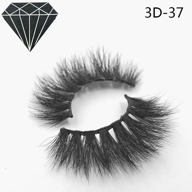 Iflovedekd Оптовые личные этикетки 3D норковые ресницы поставщик накладные ресницы 3D норковые ресницы собственный логотип бренд - Цвет: 3D-37