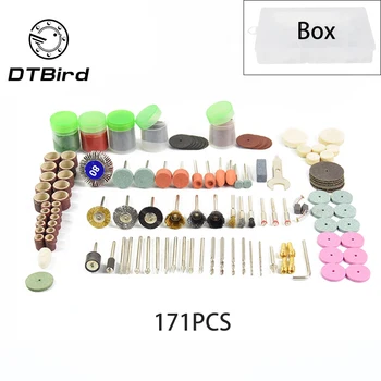 

171pcs Bit Set Suit Mini Drill Rotary Tool Fit Dremel Grinding Carving Cutting DIY Polishing Tool Sets Grinder Head Sanding Disc
