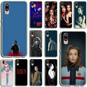 

EWAU Killing Eve Hard Phone Cover Case for Huawei P8 9 Psmart P10 Lite plus P20 30 Lite pro