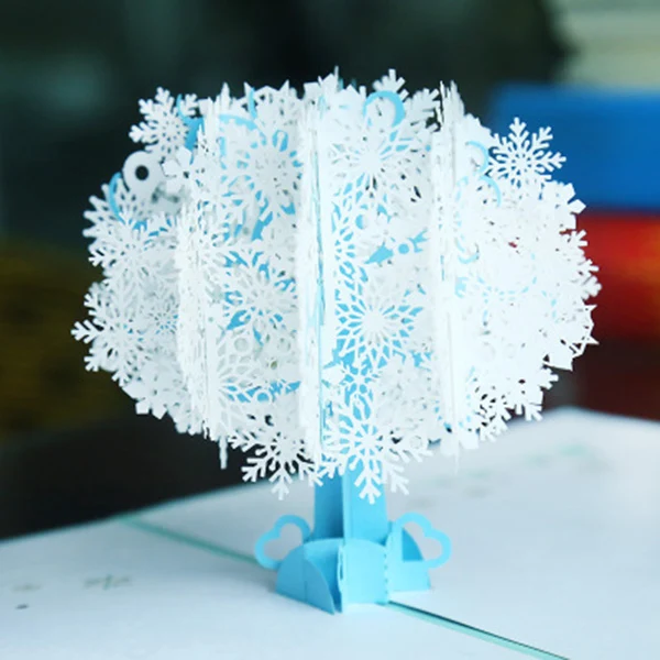 Новые 3D всплывающие поздравительные карты с конвертом почтовые карты на день рождения Рождество вечеринка Свадьба