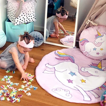 

Cartoon Kid Crawling Rug Infant Baby Blanket Playroom Nursery Rug Boy Girl Bedroom Carpet Child Play Mat