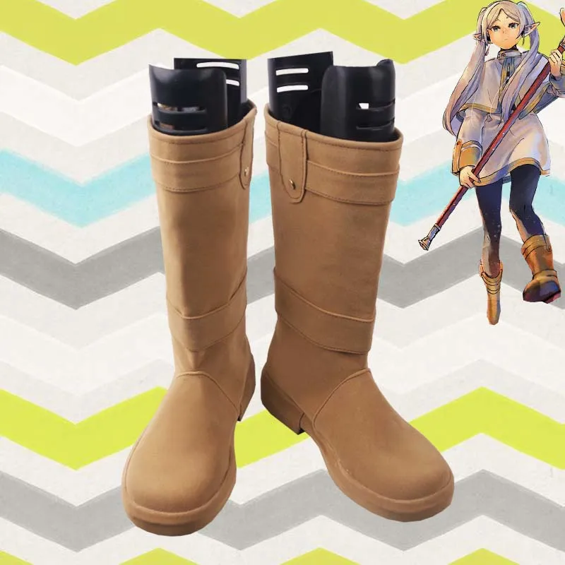 

Unisex Anime Cos Frieren at the Funeral Cosplay Costumes Boots Custom Made