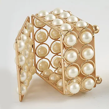 

Storage Case Engagement Jewelry Box Wedding Luxury Chest Trinket Lipstick Crystal Pearl Earring Organizer Portable Ring Display