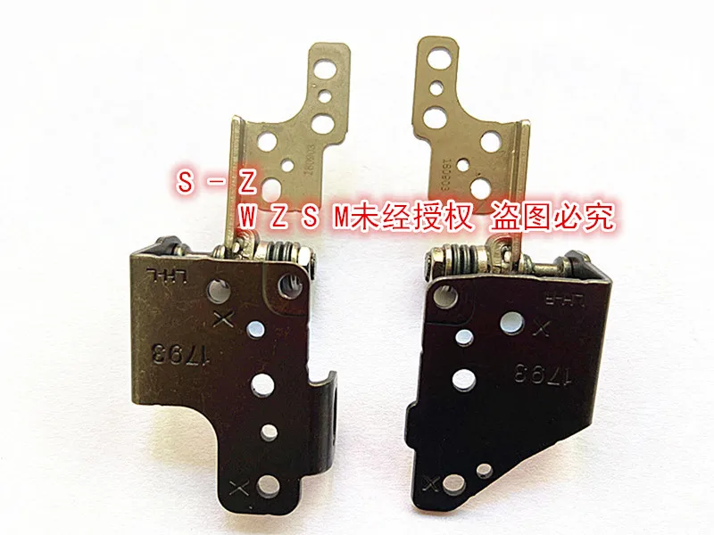 

WZSM New original Right + Left LCD Hinges For MSI GE72 GE72VR MS-1793 MS-1794 MS-179C LCD Screen Hinges hinge L+R