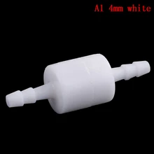  1Pc One-way Inline Check Valve Non-Return For Fuel Air Liquid Gas Water Plastic Hose Size is 4mm / 6mm / 8mm / 12mm 