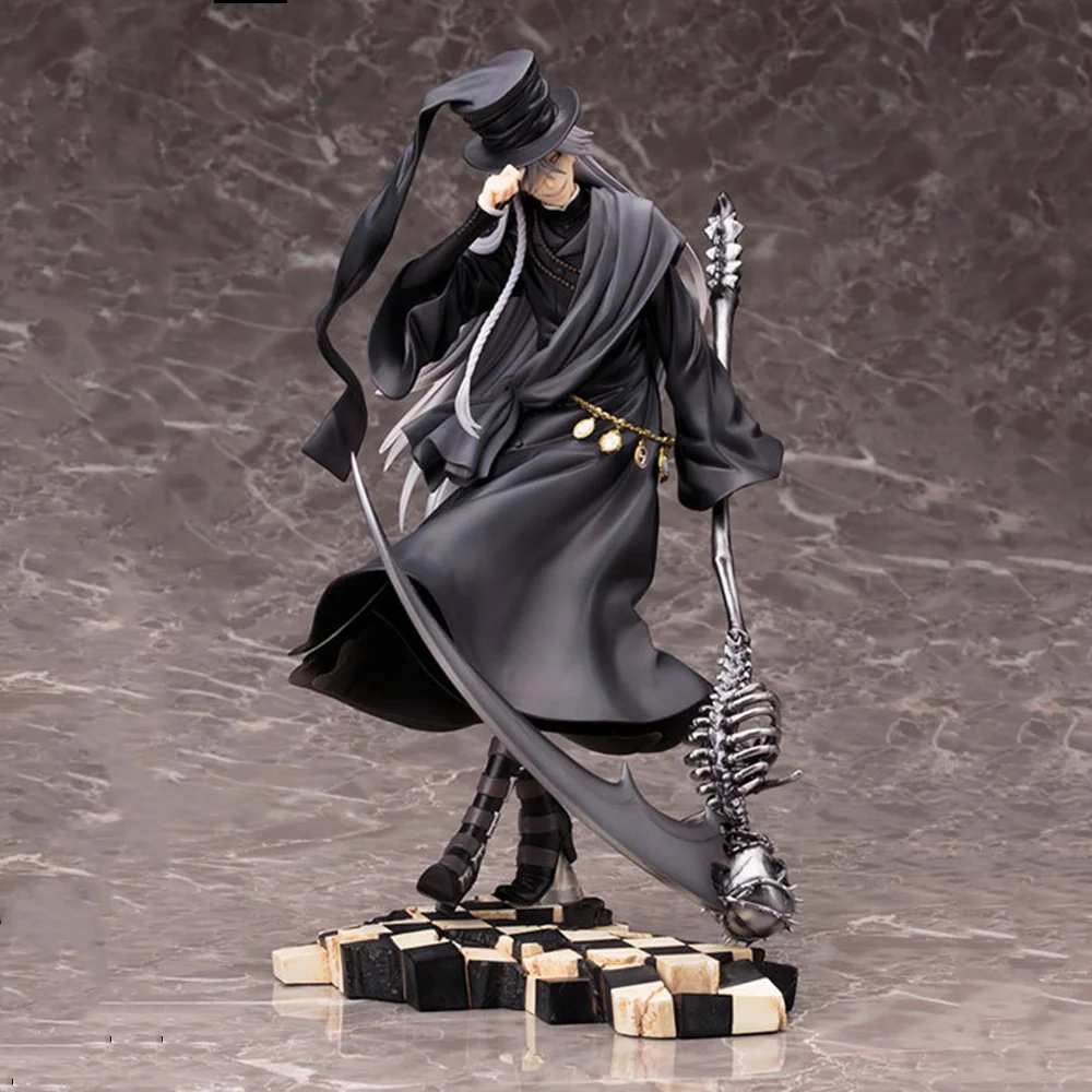 Black Butler Anime Figure Undertaker Book of Circus Kuroshitsuji Collectible PVC Toys Xmas Gift Action Figurine Model Brinquedos