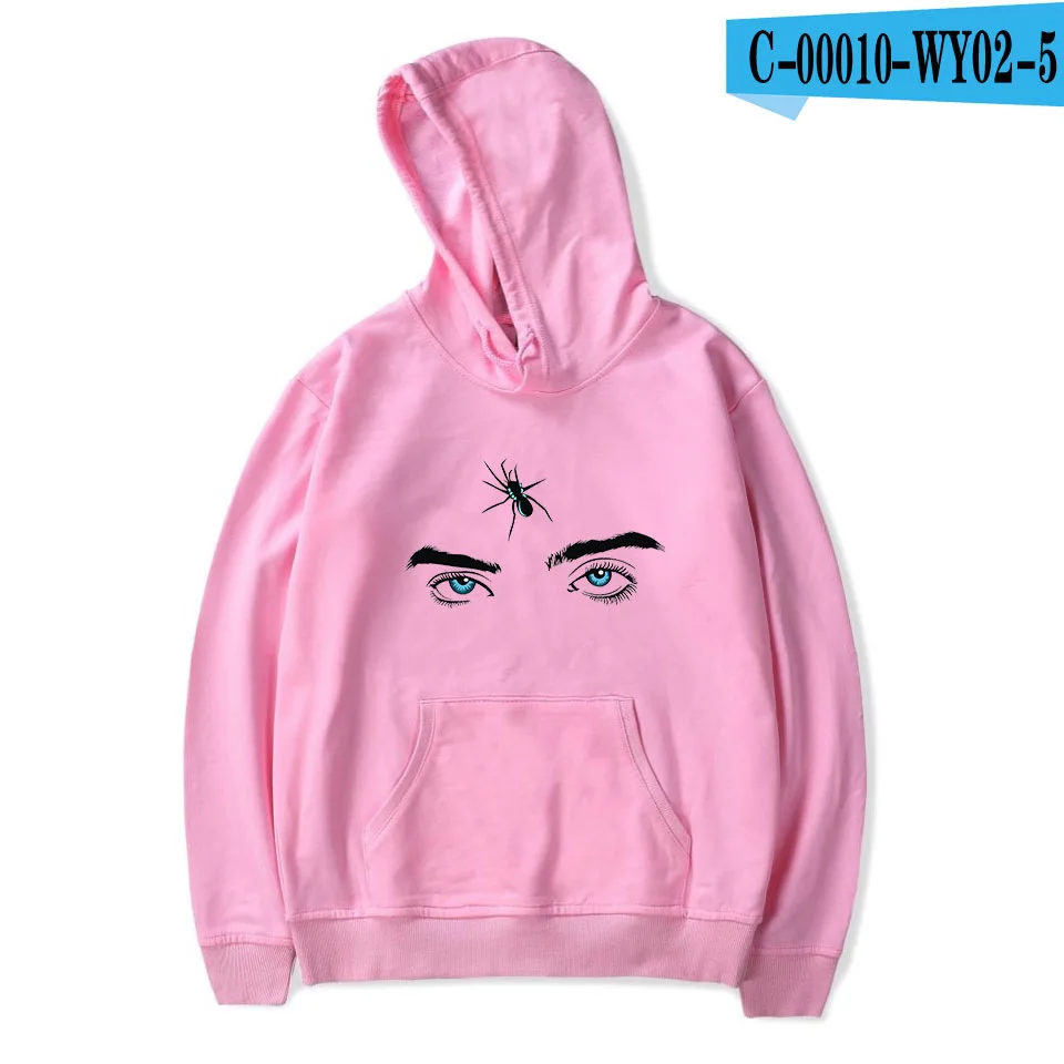 C00010-5 Женские повседневные толстовки Billie Eilish толстовка с капюшоном женские пуловеры худи с длинным рукавом хип хоп Уличная куртка - Цвет: C00010-5