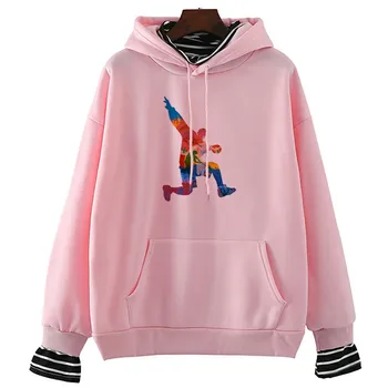 

Funny Dunk Art New Fashion Hoodie Women Harajuku Long Sleeve Fun Ulzzang Sweatshirt Pullover Cartoon Top 90s Female