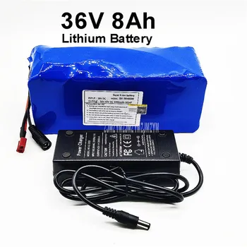 36 v 8Ah 8000 2200mah の 18650 リチウムバッテリーパック pcv ケース内蔵保護ボード電動スクーター自転車電動自転車 + 充電器