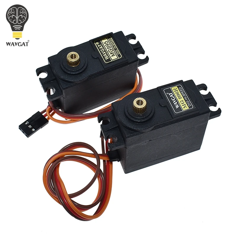WAVGAT 13 кг 15 Servos Digital MG995 MG996 Servo Metal Gear для Futaba JR Car RC модель вертолета лодка Arduino UNO
