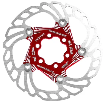 

Mi.Xim Bike Brake Rotors 140Mm Floating Bicycle Disc Stainless Steel Mtb Bicycle Brake Bike Accessories Red