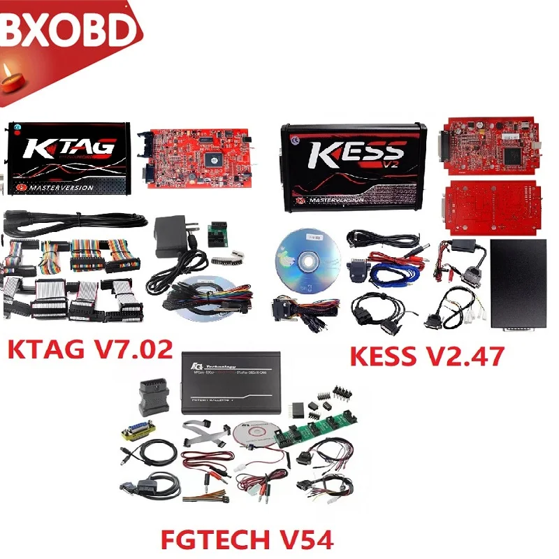 KESS KTAG FGTECH 0475 красный ЕС KESS V5.017 SW2.47 KTAG V7.020 SW2.25 FGTECH V54 0475 KESS 5,017 KTAG 7,020