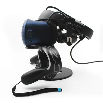 

Storage Bracket for HTC Vive Cosmos VR Headset & Touch Controllers Stand Holder Mount Display Station