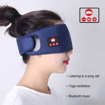 

New Wireless Sleep Eye Mask For Bluetooth 5.0, 3D Stereo Sleeping Eyes Cover Shades Support Handsfree Call Music