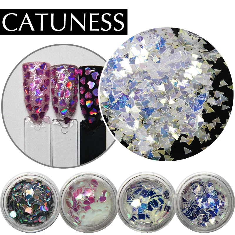 CATUNESS супер вспышка толщина смешанные маникюрные наклейки Многоцветные