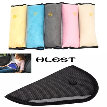 

1pc Car Seat Belts Padding Kid Car Adjust Device Safety Strap Child Car Safe Fit Breathable Seat Belt Protector Car Accessories