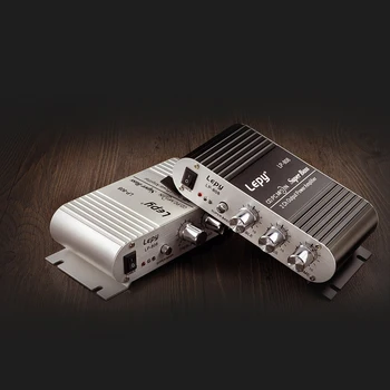 

New Car Amplifier 12V Mini Hi-Fi Amplifier Subwoofer Booster Radio MP3 Channel Stereo Sound For Car Motorcycle Amplificada