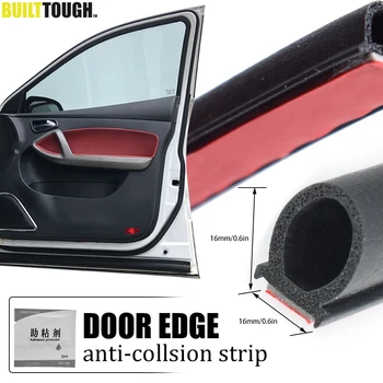 

D shape 10 M Car Door Seal Strip EPDM Rubber Soundproof Car Seal For VW Volkswagen T5 T5.1 T6 Transporter Campervan California