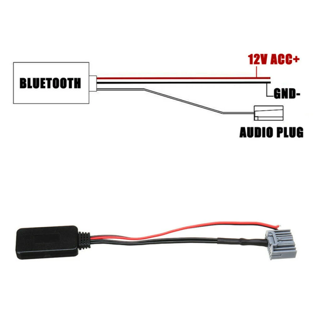 AUX автомобильный Bluetooth адаптер кабель пластиковое приемное оборудование аксессуары