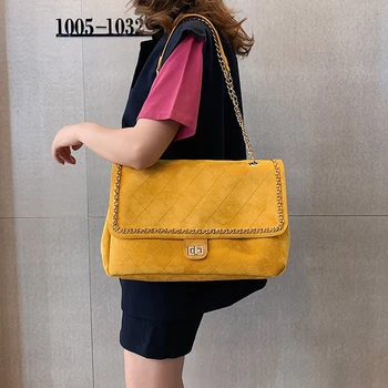 

Large Capacity Pu Leather Chain Crossbody Bags for Women High Quality Ladies Shoulder Bag Fashion Designer Female Messenger Bags